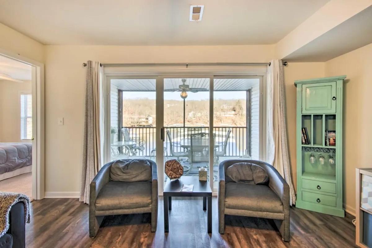 Waterfront Condo With Boat Slip! 레이크오자크 외부 사진