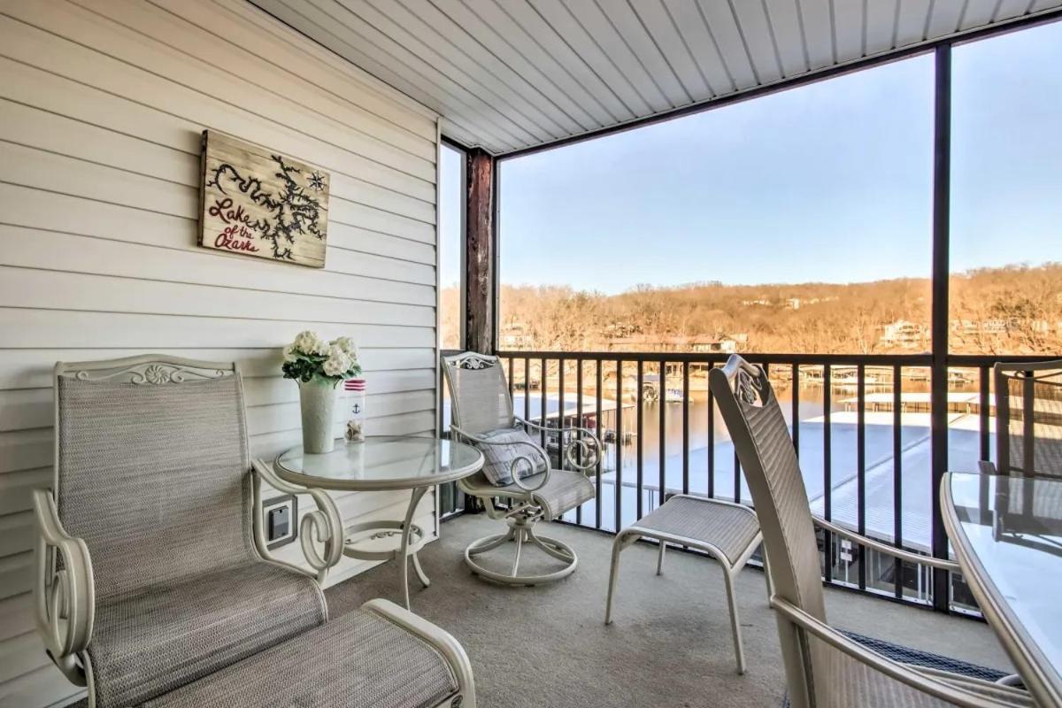 Waterfront Condo With Boat Slip! 레이크오자크 외부 사진