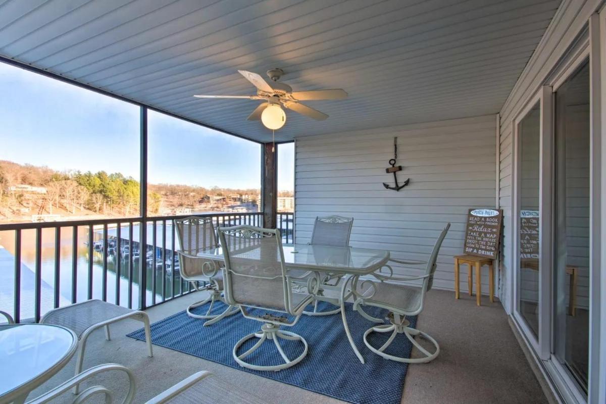 Waterfront Condo With Boat Slip! 레이크오자크 외부 사진
